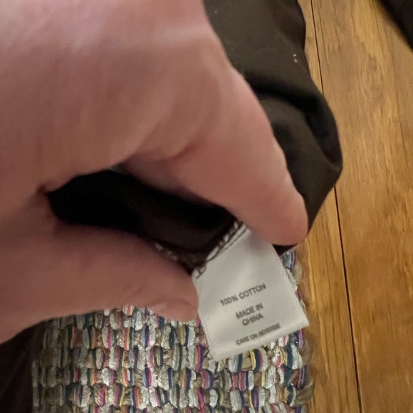 New York & Company Brown Tunic with Embellished Neckline - Picture 5 of 6